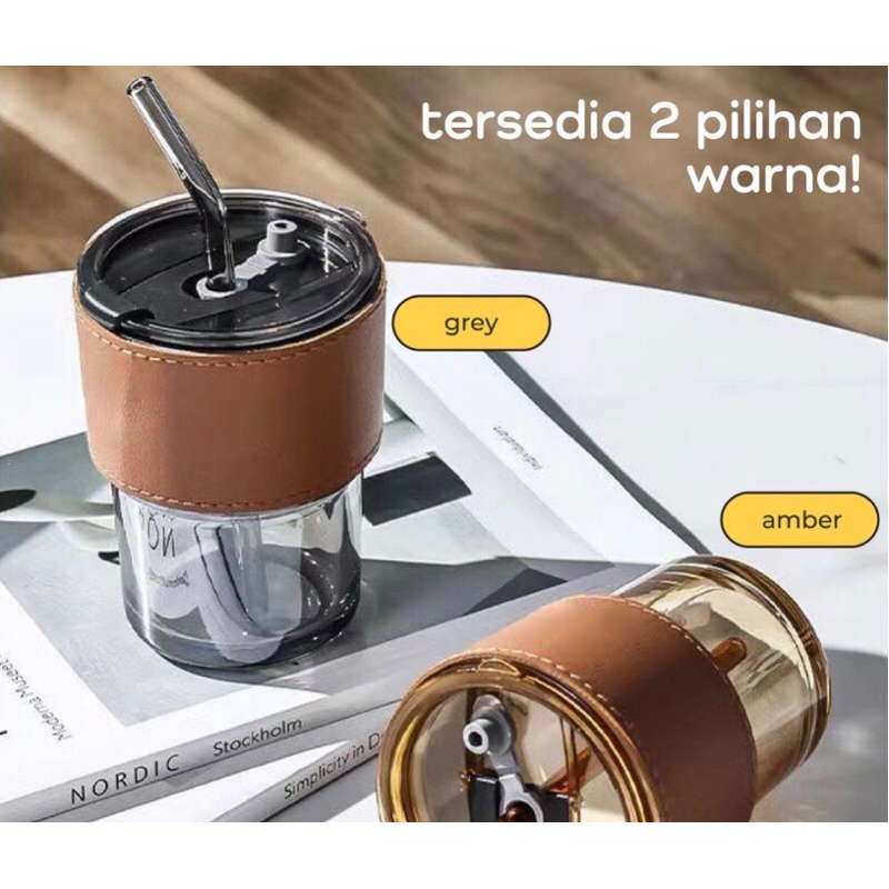 Botol Minum Kopi | Tumblr Kopi Free Sedotan