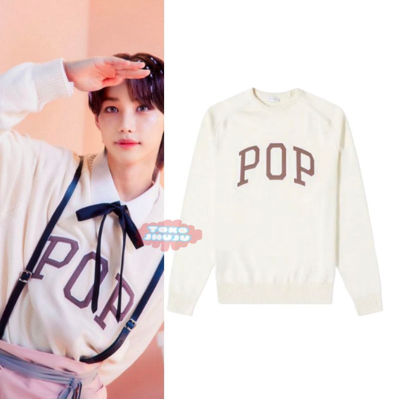 Sweater Felix Stray Kids POP cream