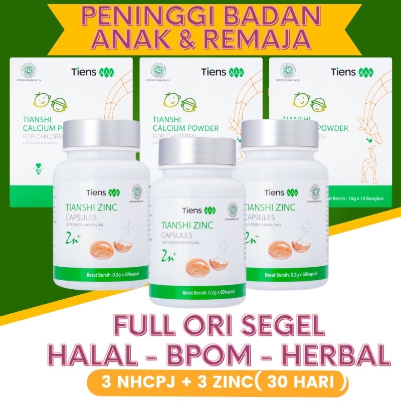 Tiens Peninggi Badan Anak / Peninggi Badan Tiens / Susu Peninggi Badan Anak / Super Grow Up / Pening