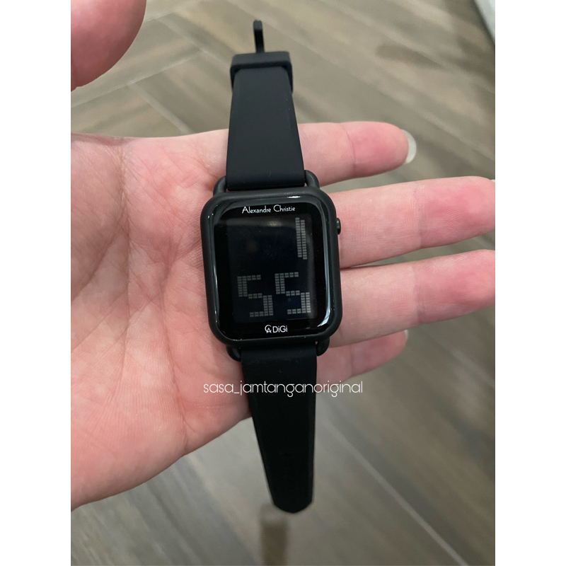 Jam Tangan Alexandre Christie Ac 9332 Original Full Black