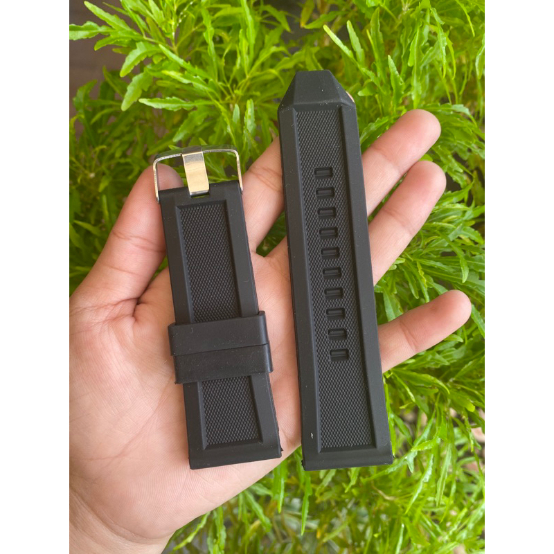 Strap Tali Jam tangan Karet Rubber Lembut 26mm