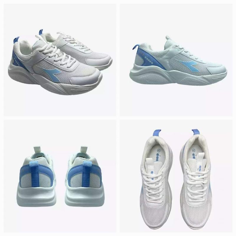 Original Sepatu Lari Wanita Diadora Ergo - Putih DIAX22F0305