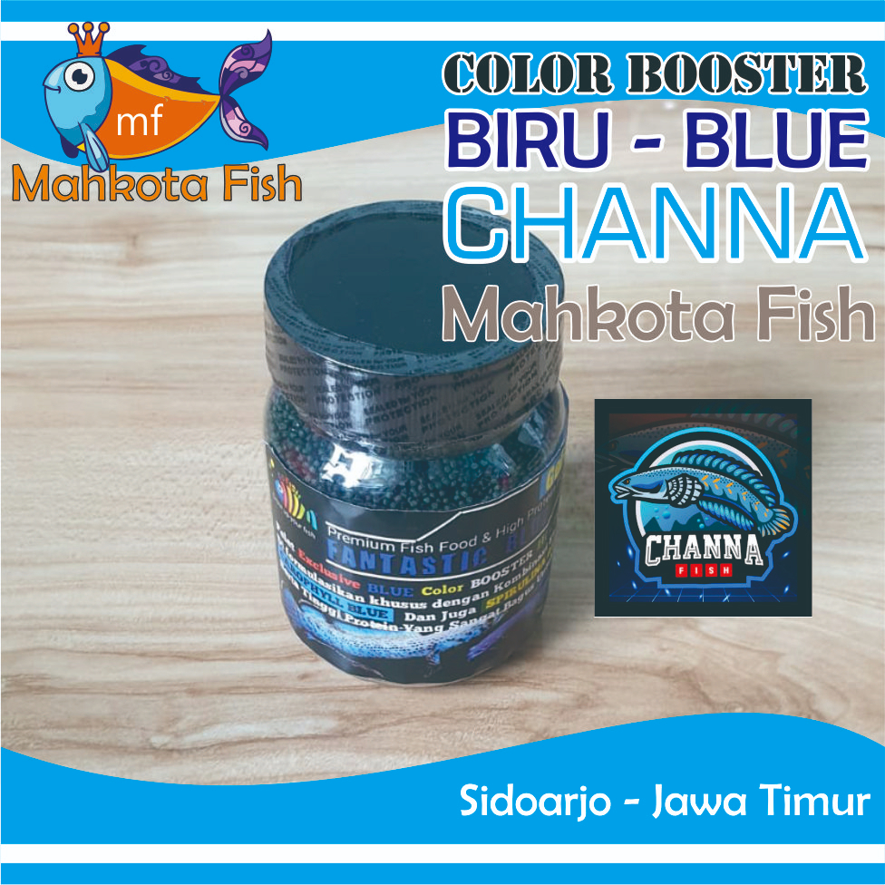 COLOUR BOOSTER Chana | Pelet Ikan Chana | Pakan Warna Chana | Pakan Warna Cana | Cana | Channa | Pakan Predator