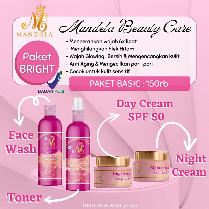 MBC BEAUTY PAKET BASIC ISI 4