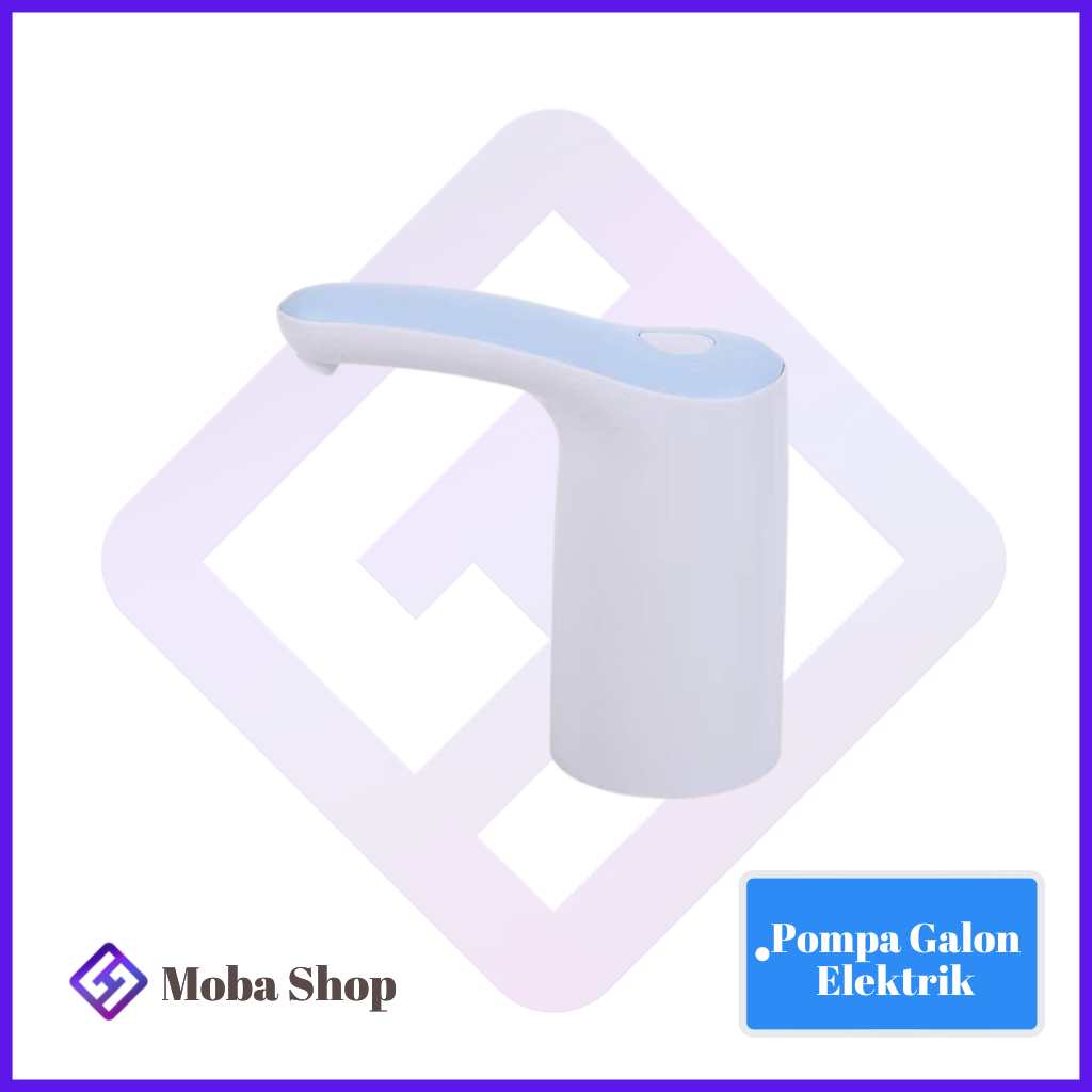 Pompa Galon Elektrik V-33 / Dispenser Air Minum Pencet Tombol Baterai Portable &amp; Rechargeable