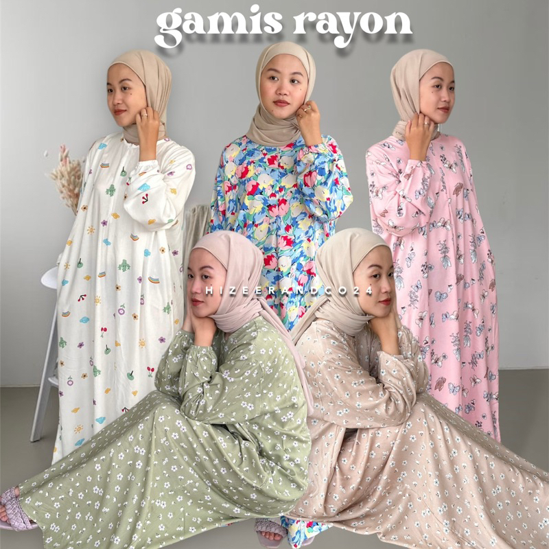 PAKET USAHA LAYLA &amp; KAGURA - Daster Gamis Rayon