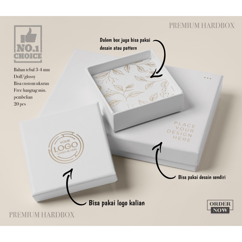 

Custom Hard Box 10x10x4 Custom Souvenir Box Hard Box Desain Custom Packaging