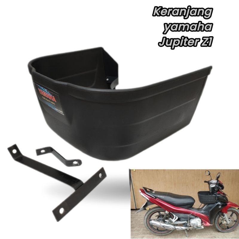 keranjang bagasi tengah plastik yamaha Jupiter Z new Robot Karbu