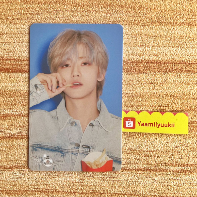 NCT DREAM JAEMIN OFFICIAL CASHBEE WE BOOM PC PHOTOCARD
