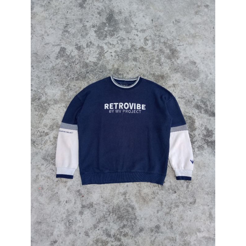 WV Project Three Tone Sweater / Vintage Sweater