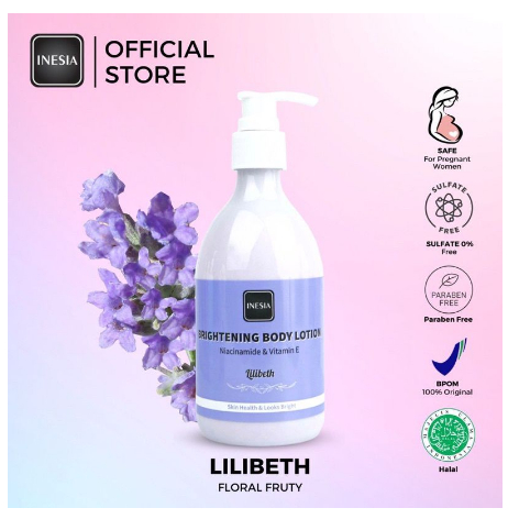 INESIA BRIGHTENING BODY LOTION