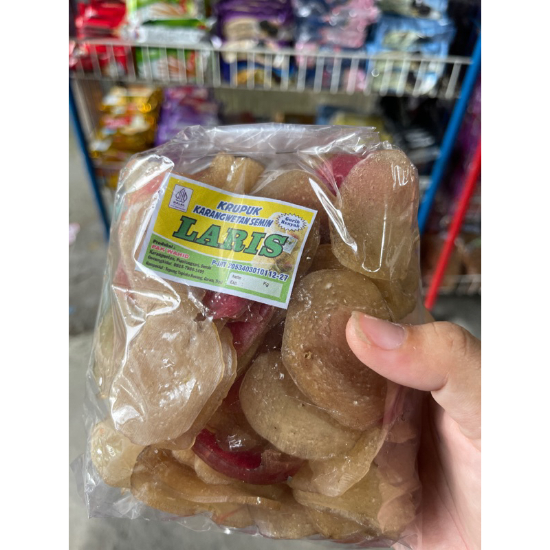 

krupuk khas gunungkidul gurih renyah