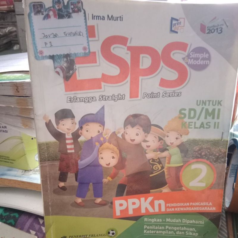 esps PPKN 2 untuk sd/mi kelas 2
