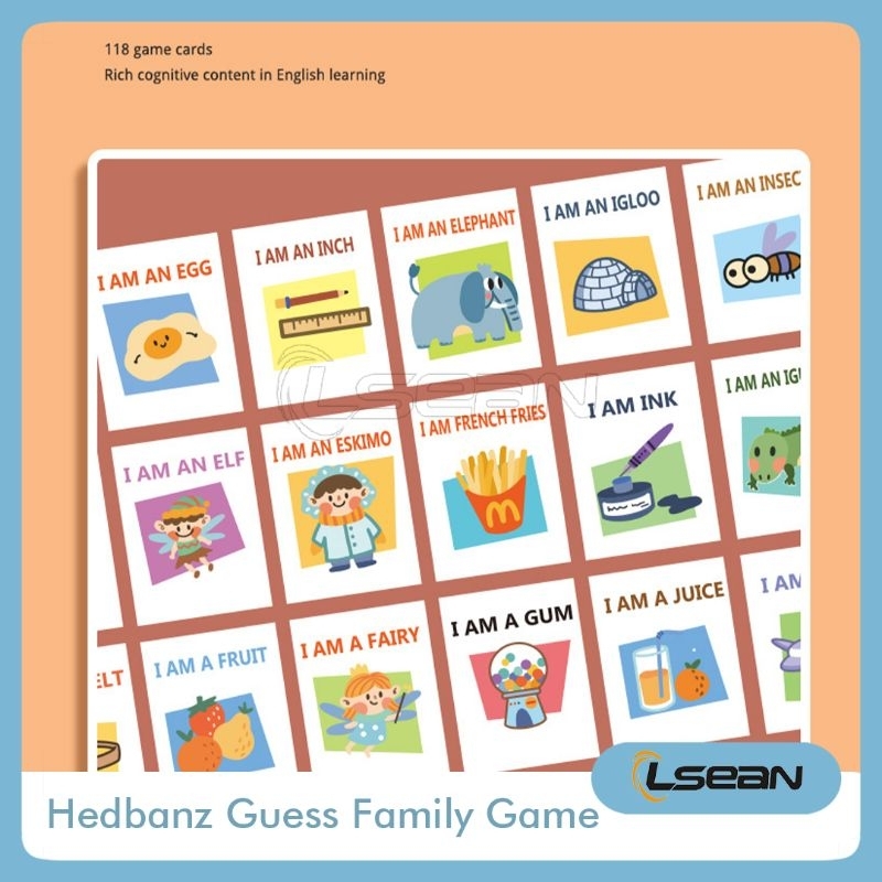 MAINAN HEADBAND FAMILY GAME | HEDBANZ GUESS WHO AM I