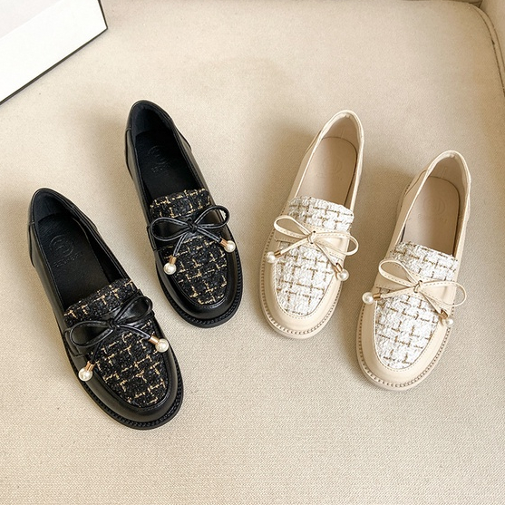 SEPATU WANITA LOAFERS '' OOTD '' DOCMART STYLE KOREA PREMIUM 032