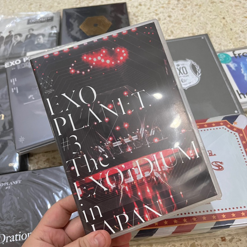 DVD EXO EXORDIUM in Japan EP3 EXO PLANET 3 jepang