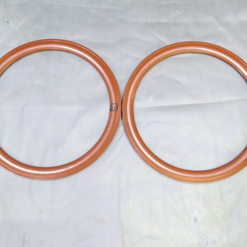 Rim Velg Ultimate Sepeda Roadbike 700c 5cm 36h Alloy Brown COMPATIBLE Disc or rim Brake