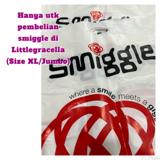 Plastik smiggle original size XL/jumbo