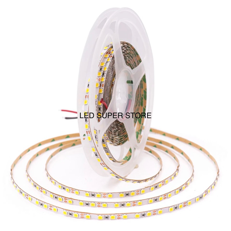 LED Flexible Strip 2835 600LED Superbright 12v Putih | Warmwhite | Icy White - 5 Meter