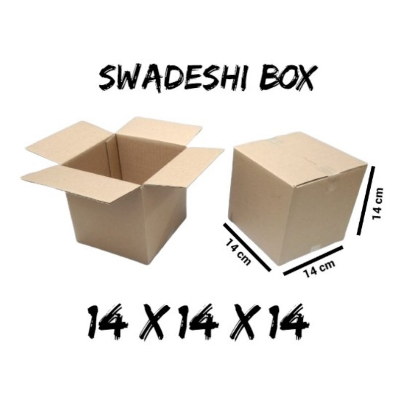 

kardus/karton/box uk. 14x14x14 cm untuk packing singlewall polos
