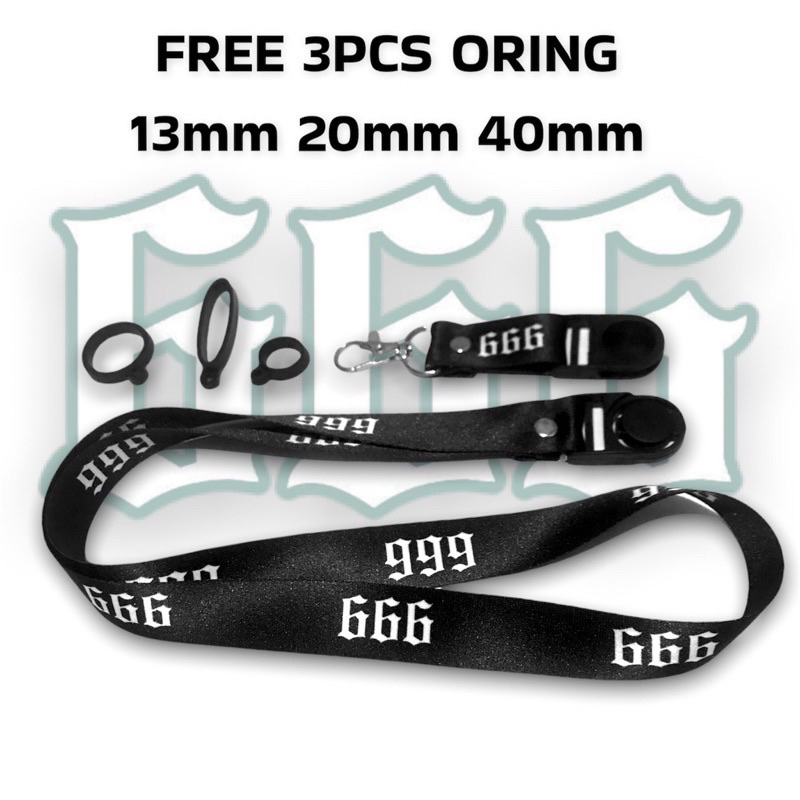 SATANIC 666 LANYARD