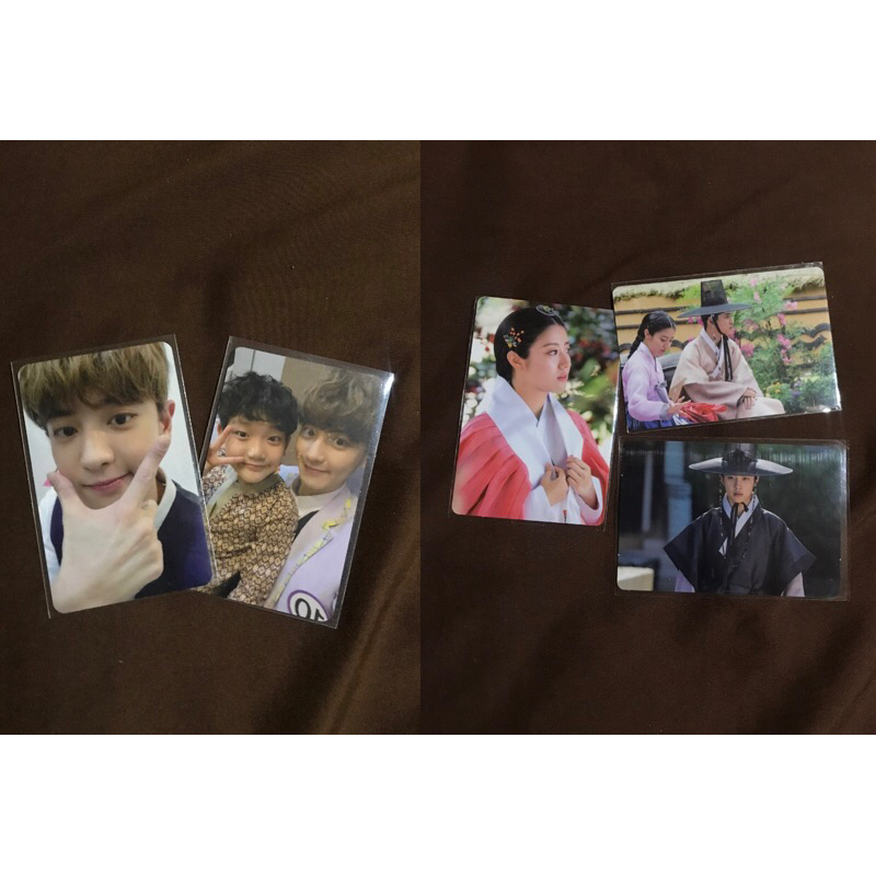 chanyeol song of meissa blue helmet photocard d.o kyungsoo 100 days my prince 100dmp official photo 