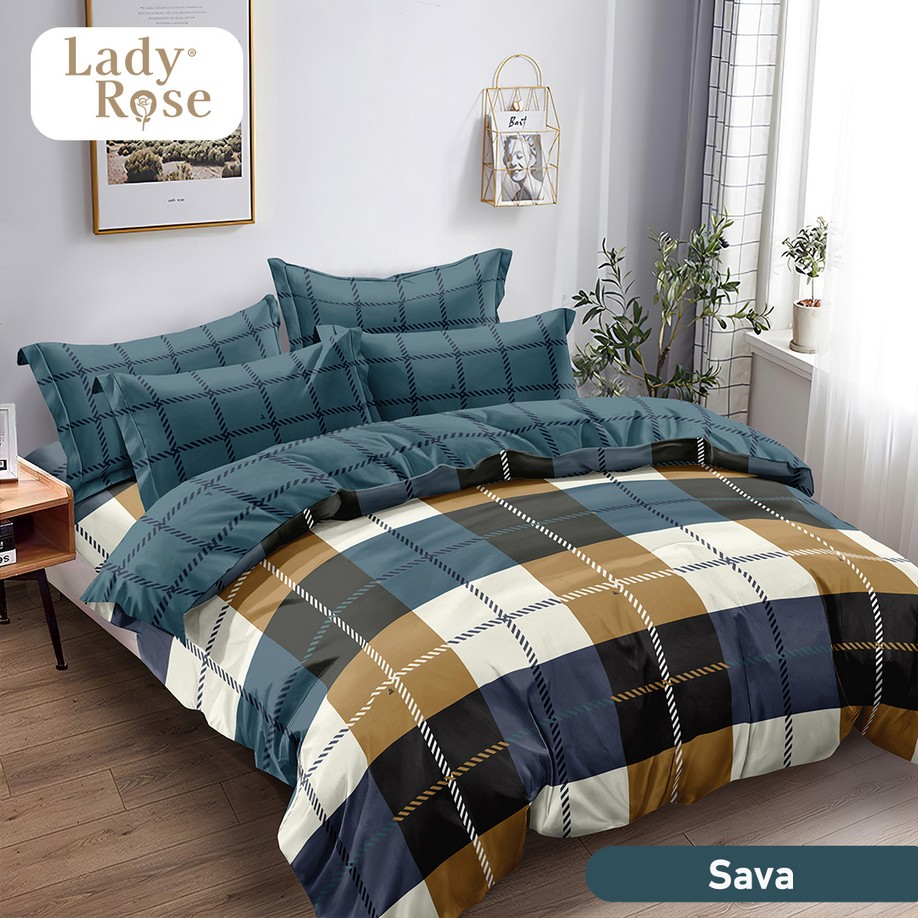 lady rose bedcover king size FLAT bedcover aestetic 180x200 FLAT  - SAVA