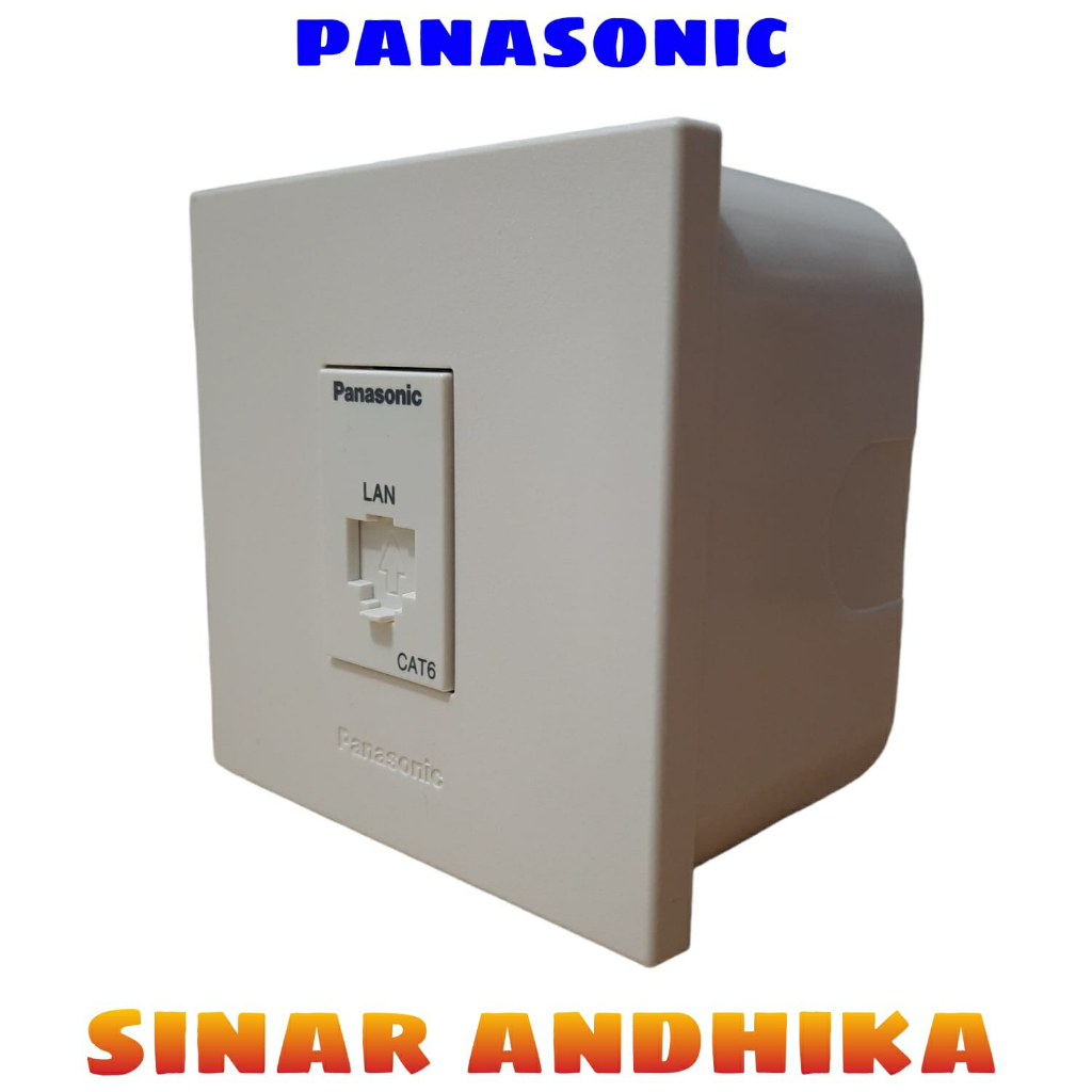 MODUL TELEPON / DATA / TV / USB PUTIH OUTBOW STYLE E PANASONIC