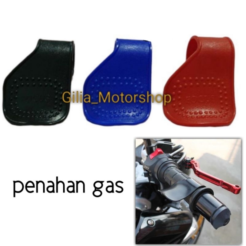 Penahan Gas Motor touring Anti pegal anti slip Bisa untuk semua motor (Universal )