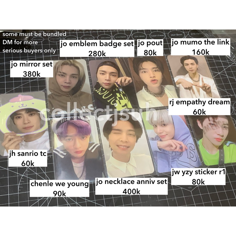 Johnny Mirror Set + Necklace 6th Anniversary Bundle | WTS STOPCOLL AAB NCT