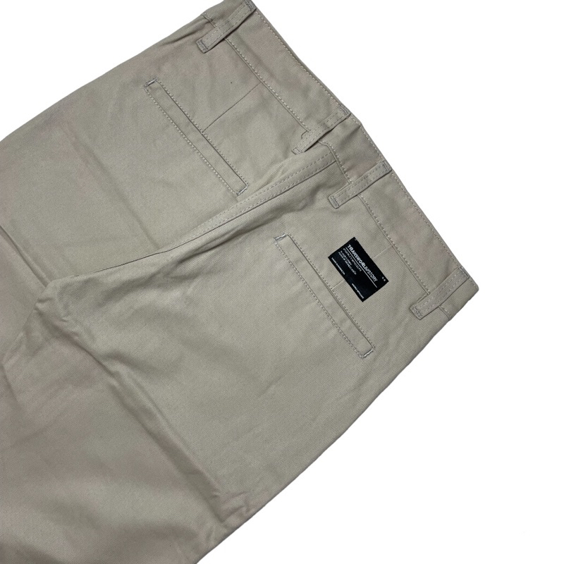 Transworld Celana Panjang Chino Selvedge Legular Fit Cream