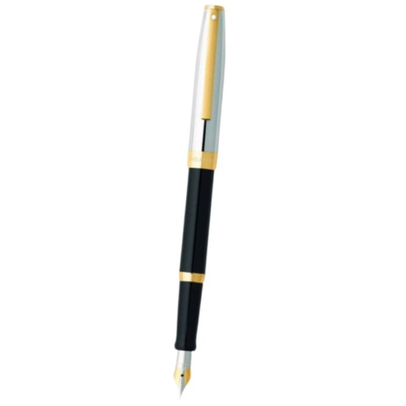 

Sheaffer® Sagaris Black Barrel and Chrome Cap Fountain Pen