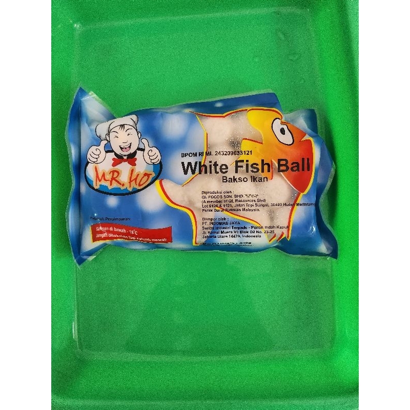 

White Fish Ball Mr. Ho 200 gram