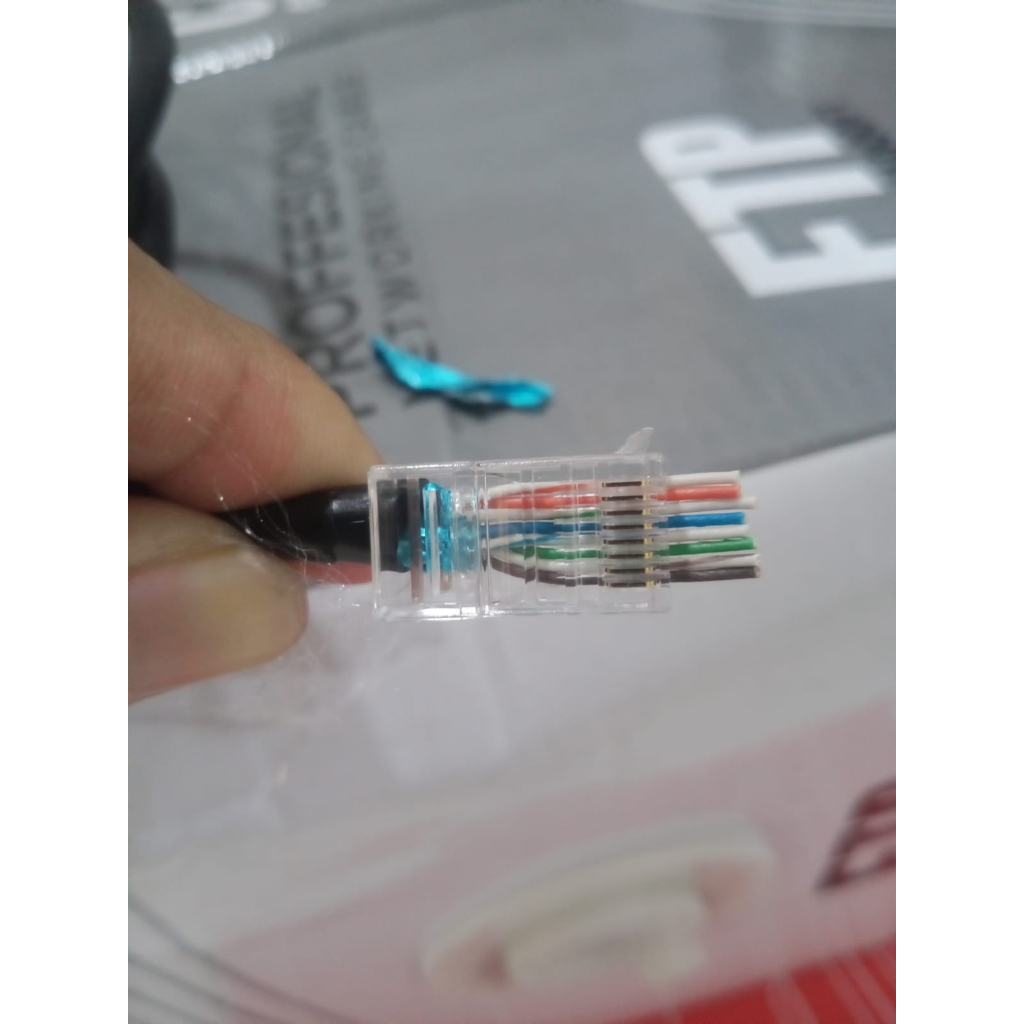 ANTI GAGAL RJ45 CAT5E SPECTRA