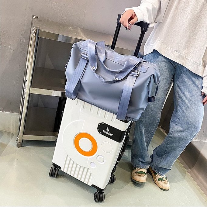 Promo Terbaru Travel Bag Duffel Ransel / Duffle Bag Ransel / Tas Travel Besar Anti Air / Portable