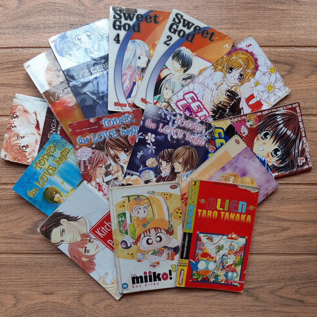 [BISA COD] [Bebas Pilih] Komik Seri Acak Terakhir Tamat / Nakayoshi Shounen Shoujo Shot Manga Cantik