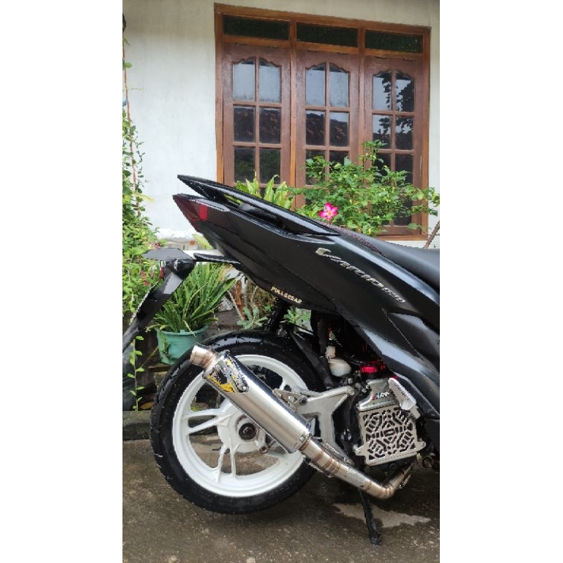 knalpot racing vario 125 150 cc fullsystem
