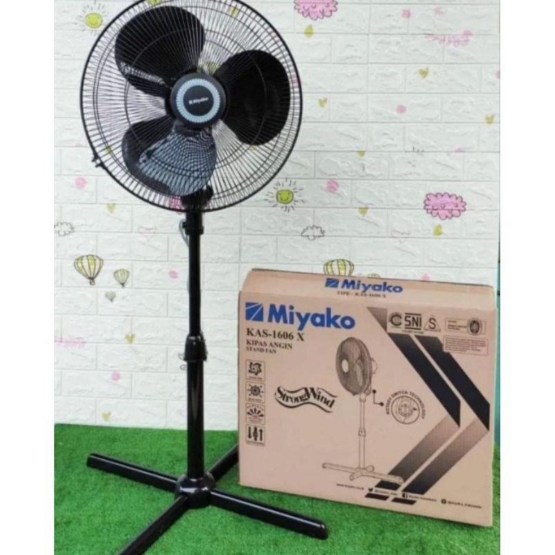 MIYAKO 16 inch Kipas Angin Berdiri KAS1606 X PL MUSANG