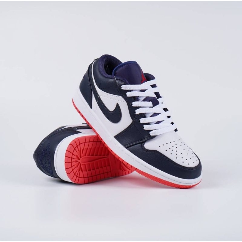 Sepatu N*ke Jordan 1 Low Obsidian Ember Glow