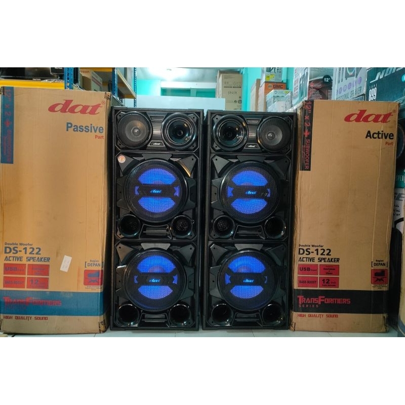 Speaker Aktif DAT DS-122 Double Woofer