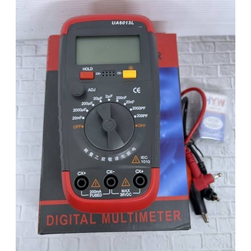 Alat Ukur Kapasitor Tester Kapasitor Multimeter Digital Capasitor