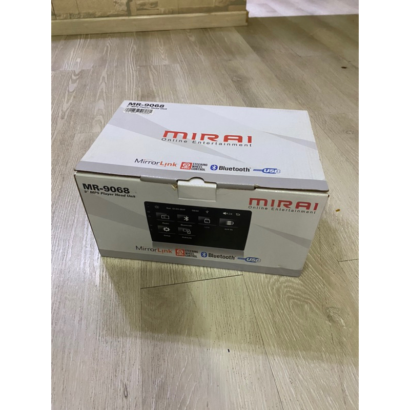 MIRAI 9068 9 INCHES SECOND |HEAD UNIT MR 9068 |AUDIO MOBIL SECOND
