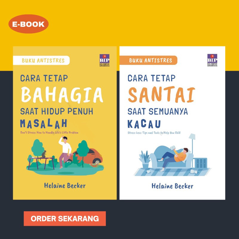 

Buku Antistress: cara tetap bahagia, cara tetap santai