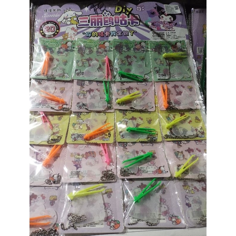 

Stiker Lucu Mainan Setiker kartun 1.lembar isi.20.pcs