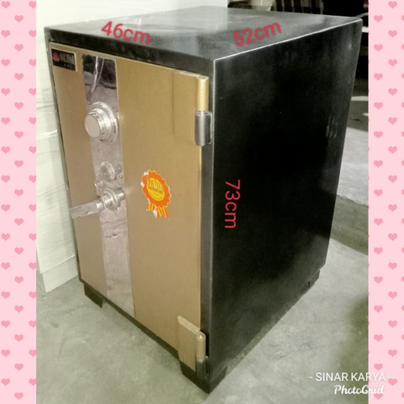 Brankas OKIDA DS60A rekondisi brangkas bekas tahan api murah surabaya kotak tempat uang emas perhias