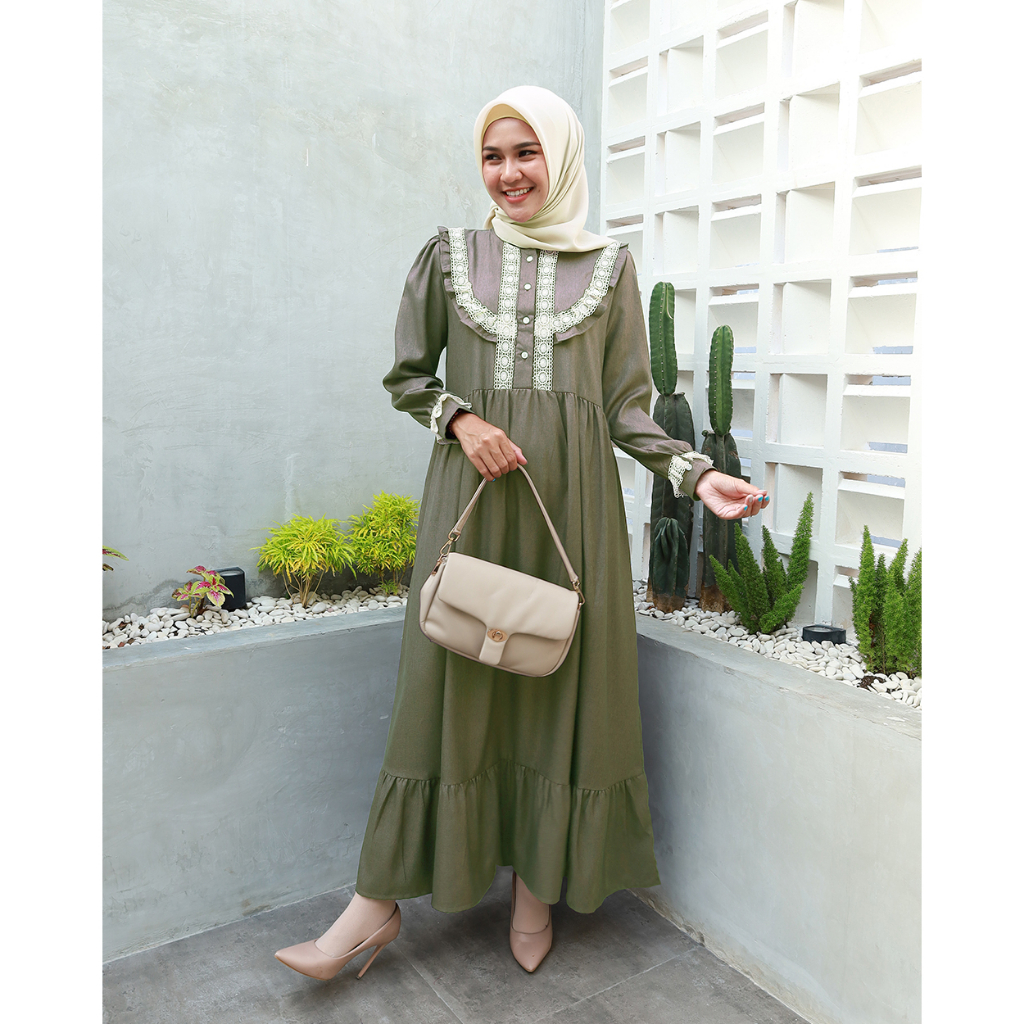 GAVRI Dress - Gamis terbaru by Kingrafa.id