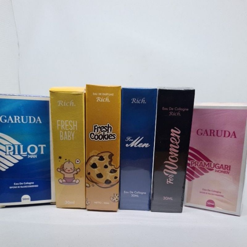 Parfum Paket Family Isi 6pcs