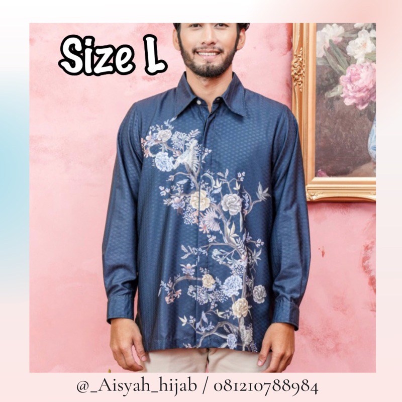 ORNELLA LONG SHIRT MEN ADMIRAL NAVY L BY WEARING KLAMBY