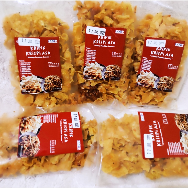 Kripik Emping Jagung / Marning Gepeng 100 gr