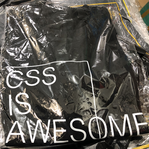 Kaos Programmer CSS Is Awesome Tshirt 100% Cotton